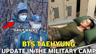 Bts Taehyung New Update In The Military Camp This Is V New Lifestyle In The Camp Bts Military News