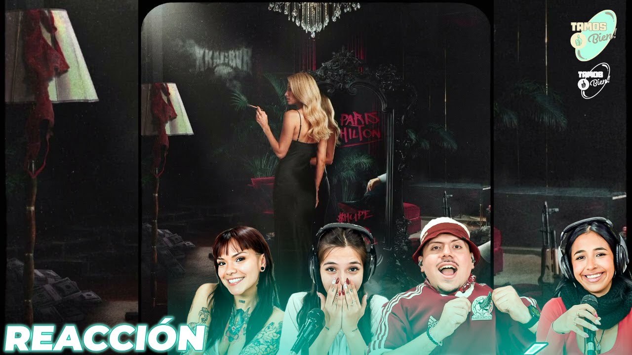 $HUPE, Victor Mendivil - Paris Hilton (Lyric Video) | 🇦🇷 Reacción