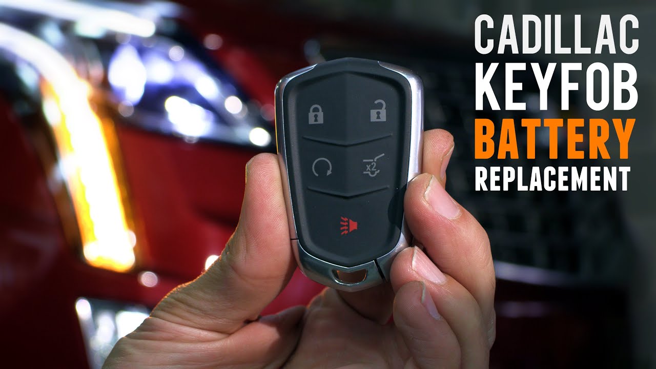 New Cadillac Key Fob Battery Replacement: The Correct Way (Xt4 Xt5 Xt6 Srx Cts Xts Ats Escalade)