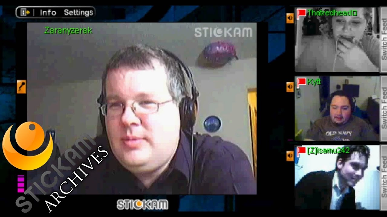 Stickam Archives - Back to the Chat - YouTube.