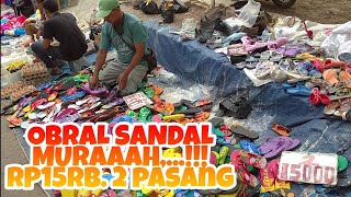 OBRAL SANDAL MURAAH 15RB.DAPET 2 PASANG.