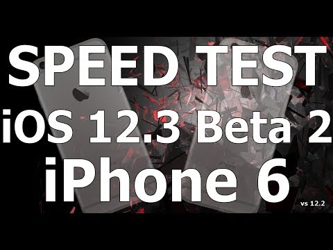 Увеличилась ли скорость работы iPhone на iOS 12.3.. Фото.