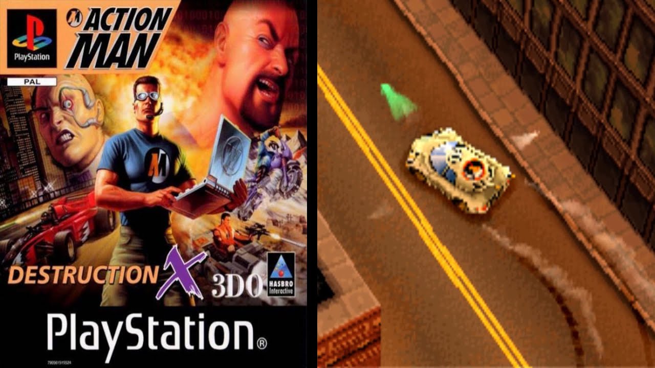 Action Man: Destruction X  (PS1) Gameplay Peek - YouTube