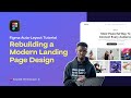 Figma Auto-Layout Tutorial: Rebuilding a Modern Landing Page Design