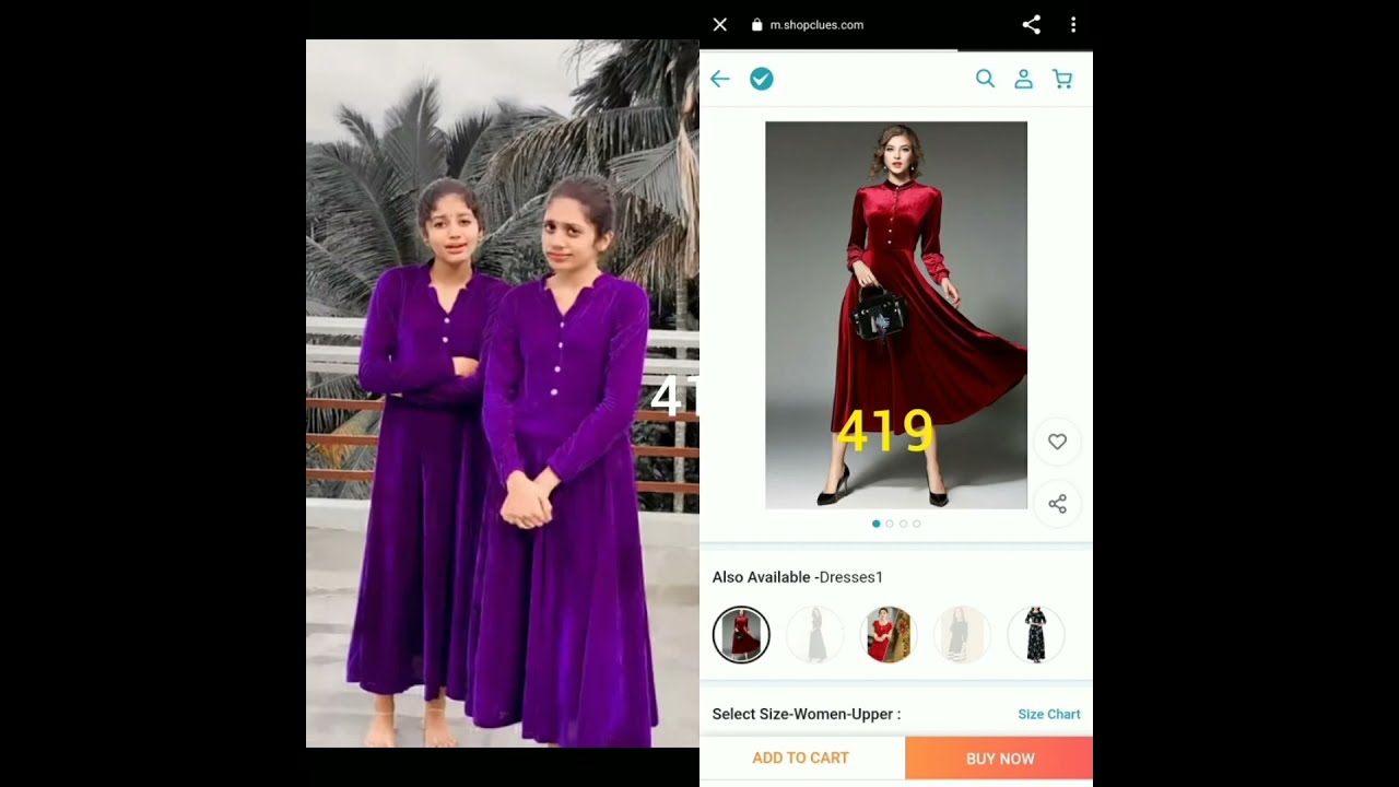 Shopclues dresses review and try on haul..😊 - YouTube