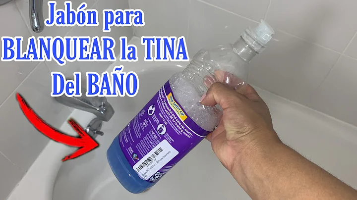 TE ENCANTARA!! JABON PARA BLANQUEAR LA TINA DEL BA...