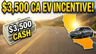 NEW $3,500 California EV Incentive!