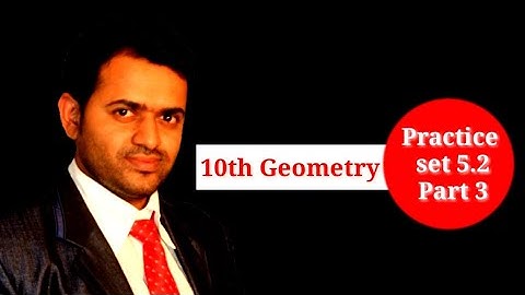 10th Geometry Practice Set 5.2 Part 3 | Coordinate Geometry | Mahesh Prajapati