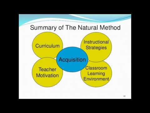 natural approach methods