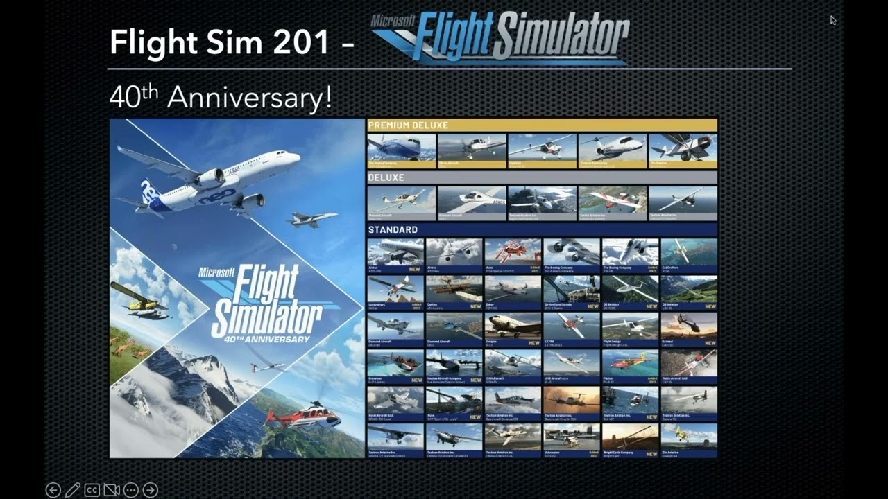 Microsoft Flight Simulator 40th Anniversary Premium Deluxe Edition