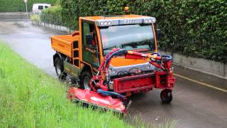 Kiefer Boki 1252 mot Böschungsmäher part 2