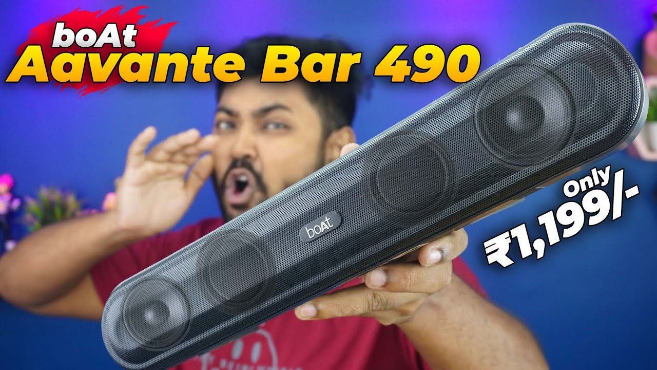 boAt Aavante Bar 490 Soundbar 🤔🤔10W RMS Outpot Sound YouTube