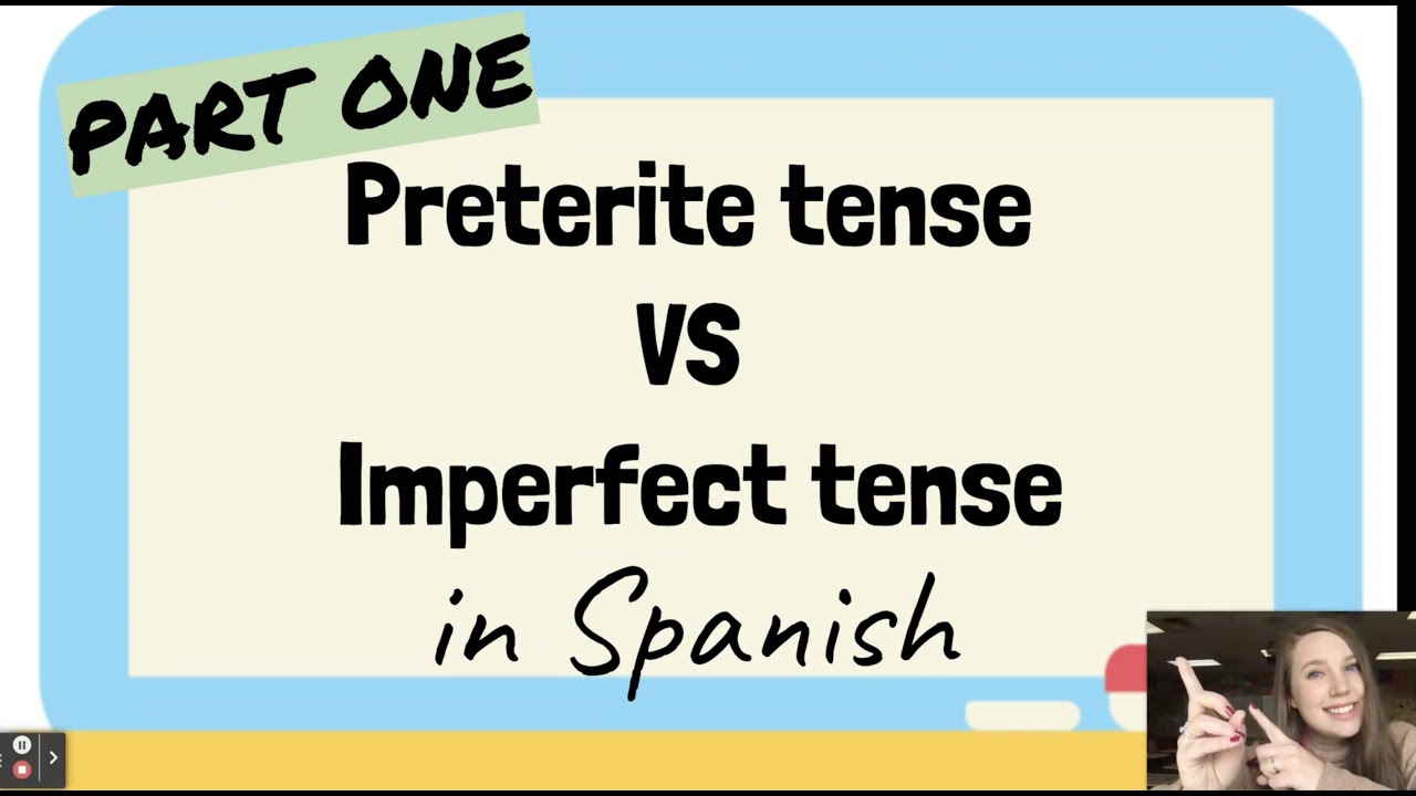 spanish essay in preterite and imperfect