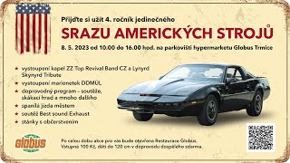 Sraz amerických strojů Ústí nad Labem