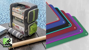 The Adventurer Bag & LED game mat ►►► boardgame accessories DO NOT get much cooler than this :)