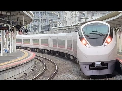 E657系(ｶﾂK11編成) 回送 龍ケ崎市駅通過シーン