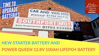 NEW Starter And Power Queen LiFEPO4 Leisure Battery