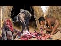Hadza hunt master catch meat