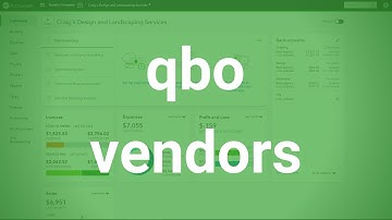 QuickBooks Online Vendor Setup | Quick Explanation