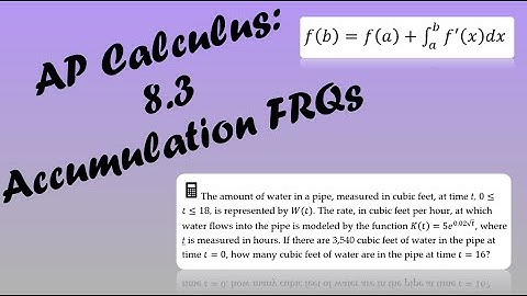 AP Calculus AB/BC Lesson 8.3
