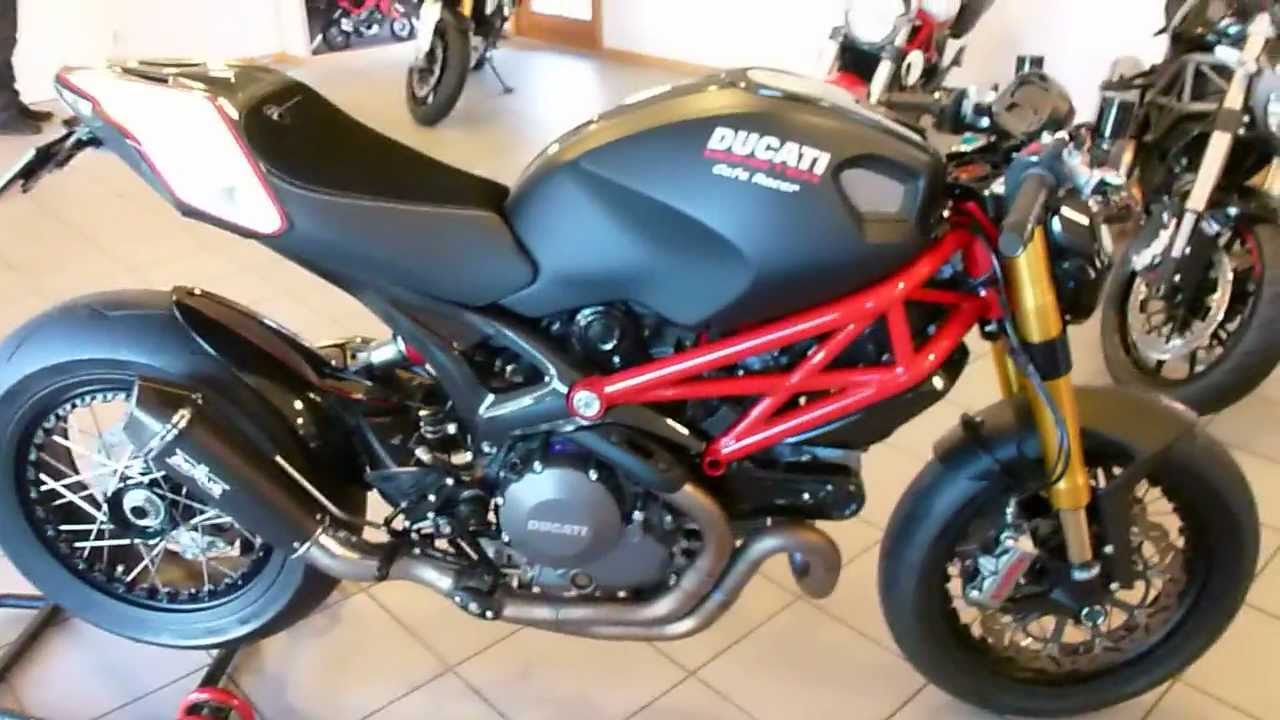Ducati Monster 1100 EVO Cafe Racer ''Remus'' Exhaust 2012