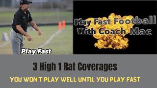 Defense X’s & O’s — 3‑High With 1 RAT Coverage Strategies