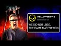 The story of helldivers 2 game master joel  helldivers 2