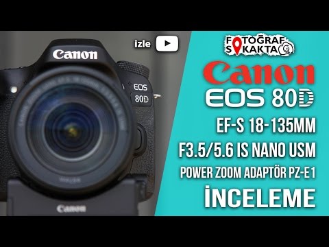 Video: Canon 80d'de kulaklık jakı var mı?