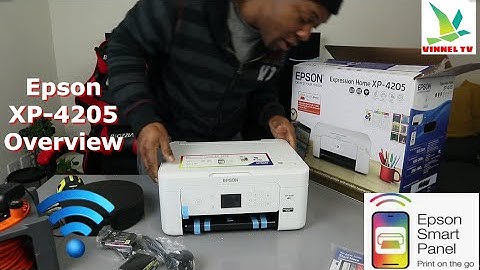EPSON Expression Home XP-4205 All-in-One Wireless WIFI Inkjet Printer Overview
