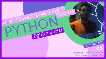 Python | Örnek Proje 2 # Hesap Makinesi | Ders 19