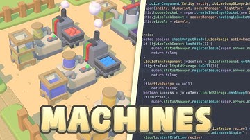 Implementing Crafting Machines for my Farming Game