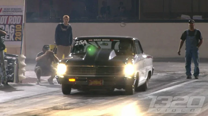 FASTEST STREET CAR IN THE WORLD! Larry Larson runs...