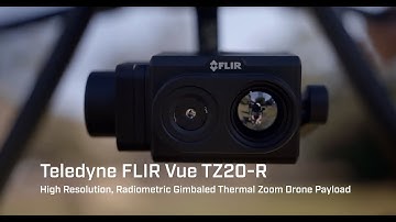 Radiometric Thermal Zoom Clarity – Vue TZ20-R sUAS Thermal Drone Payload