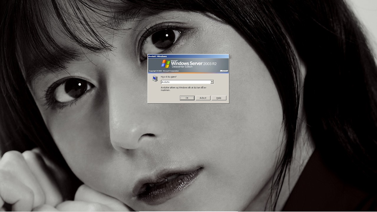 [Norwegian] Disable Windows Server 2003 Shutdown event tracker