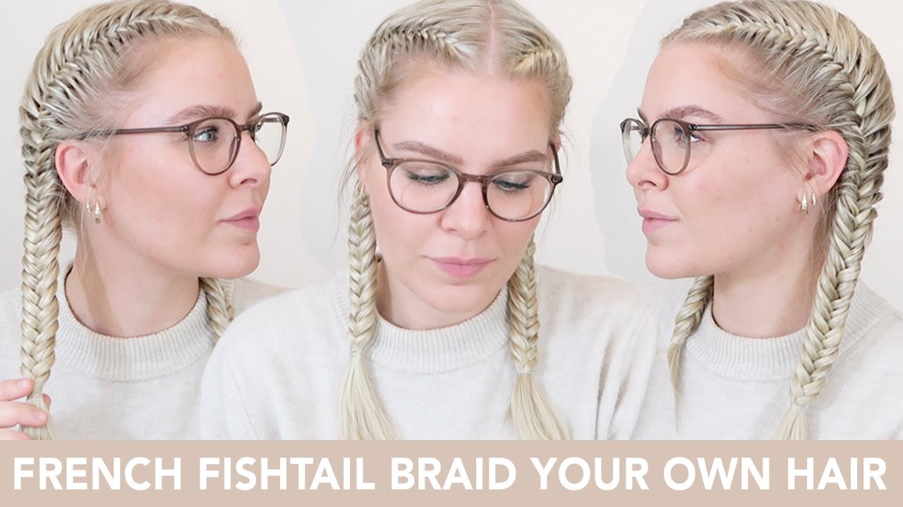 Fishtail Braid and Ponytail | Braided ponytail hairstyles, Hair styles, Fish  tail braid