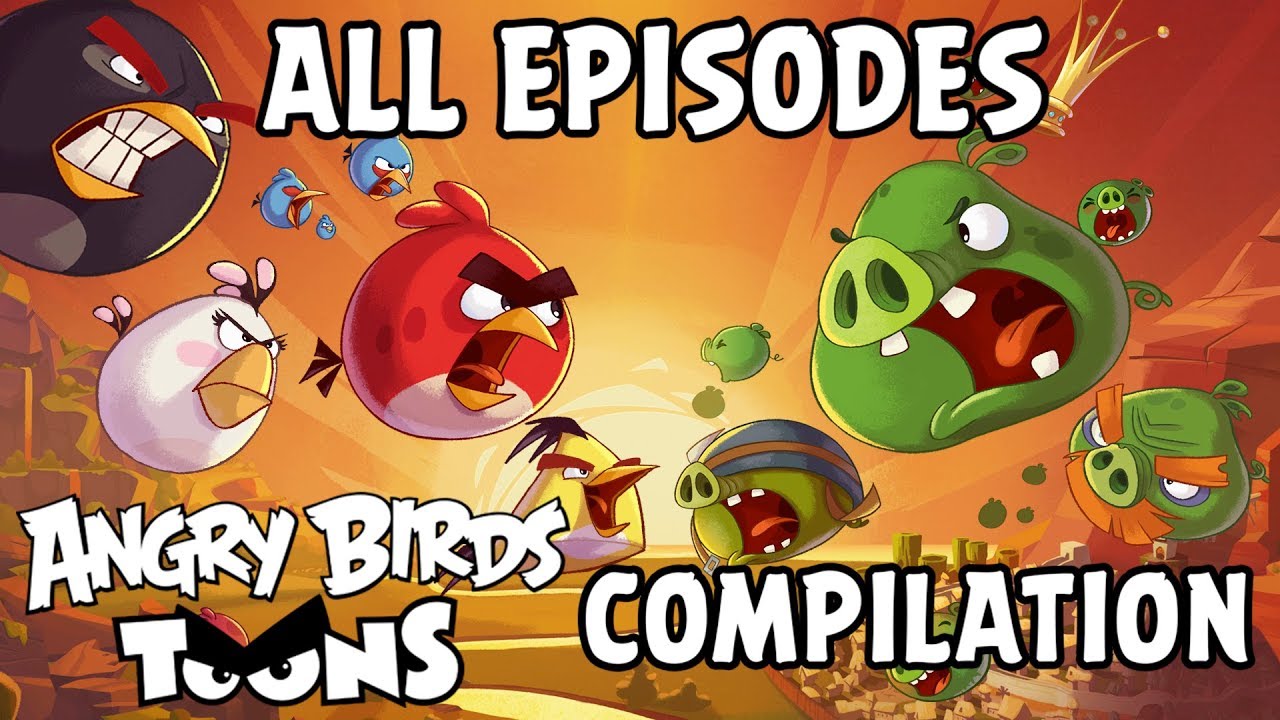 Angry Birds Toons Compilation  Season 1 All Episodes Mashup