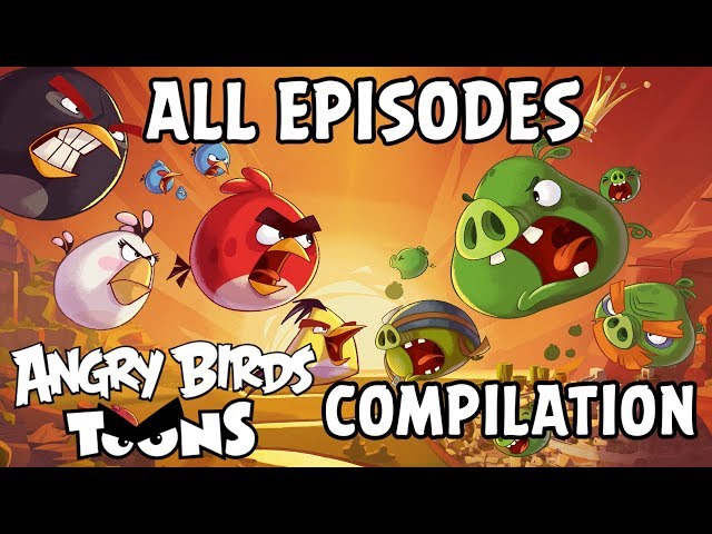 Angry Birds Toons Compilation | Season 1 All Episodes Mashup class=