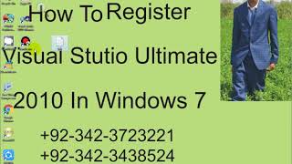 Famous register visual studio ultimate 2010 Profile