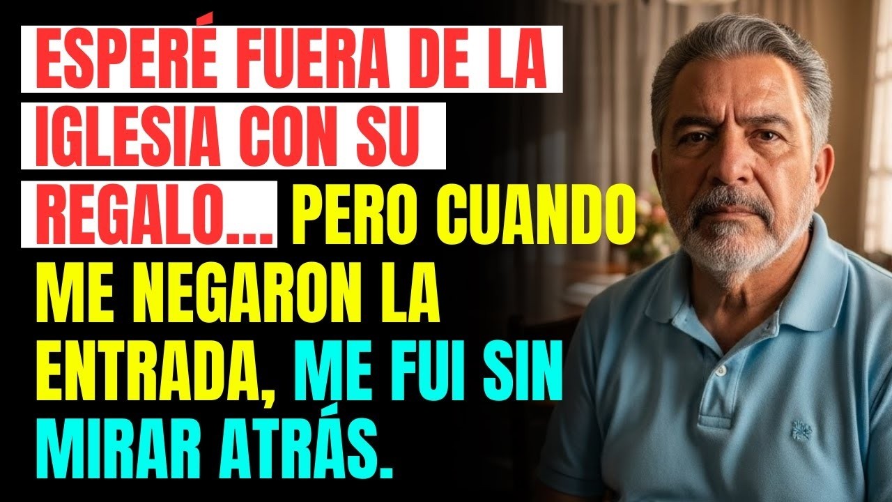 La INJUSTICIA que viví: Esperé con un REGALO en la IGLESIA y me NEGARON la entrada… ¡Así me FUI!