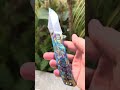 VORIXN KB034 Timeless Titanium Folding Knife | Precision EDC Art Knife #edcknife #edc #damascusknife