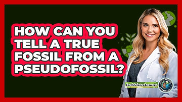 How Can You Tell A True Fossil From A Pseudofossil? - Earth Science Answers