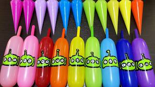 Making Slime With Piping Bag Vs Balloon Satisfying Videos