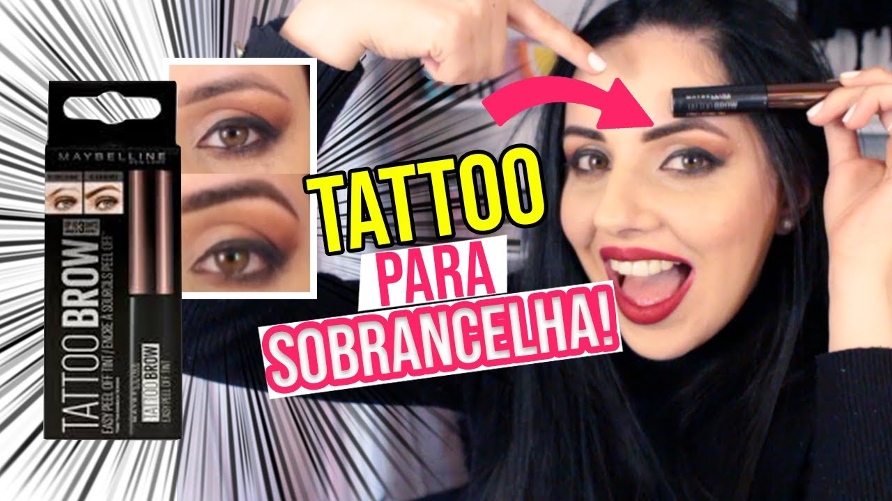 RESENHA | Maybelline Tattoo Brow - Sobrancelhas perfeitas por 3 dias!