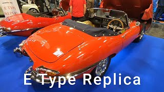 The Challenger E type Replica stand at NEC