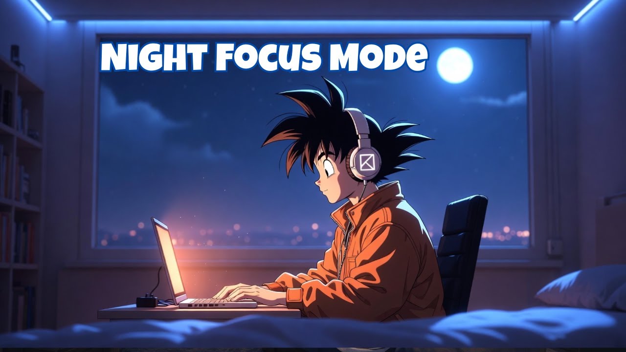 3 Hours Chill Lofi Beats 🌙 Night Focus & Deep Calm | Late Night Study & Work