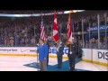 John Amirante Sings Anthems Game 6 ECF Montreal Vs New York May 29th 2014 HD