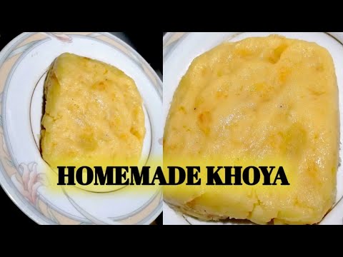 how-to-make-homemade-khoya-in-urdu/hindi-|kashmirifood