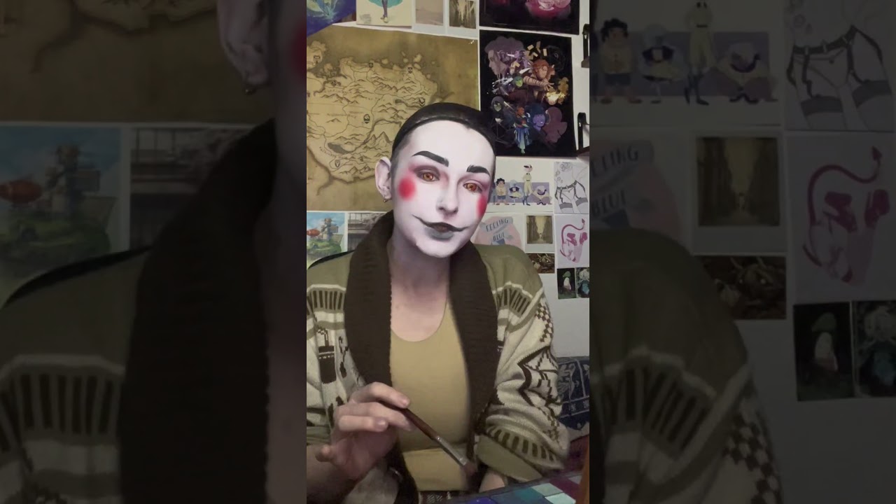 Lucifer get ready with me - Jayes Lucifer debut - Hazbin Hotel cosplay