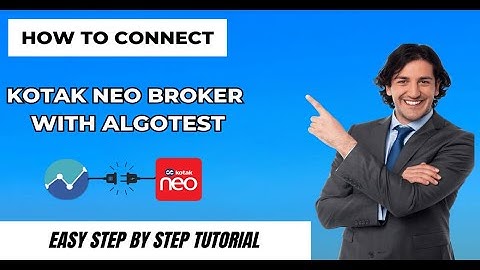 How to Connect Kotak Neo Broker With Algotest in Hindi | Algotest Easy Step by Step Tutorial