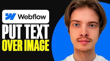 How To Put Text Over Image Webflow (2025)